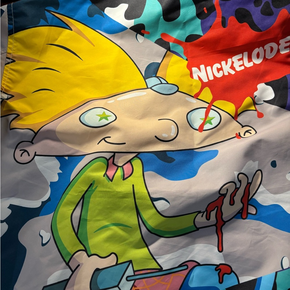 Members Only Hey Arnold Graphic Winbreaker full zip Jacket - Picture 16 of 16